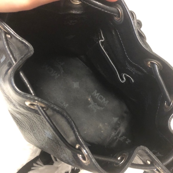 Authentic MCM Drawstring Bucket Bag - Picture 15 of 16